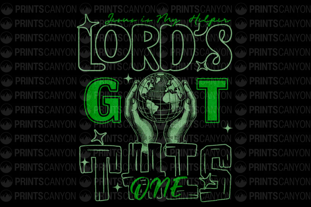 God's Got This T-Shirt Design with Inspirational Quote for Faith and Encouragement