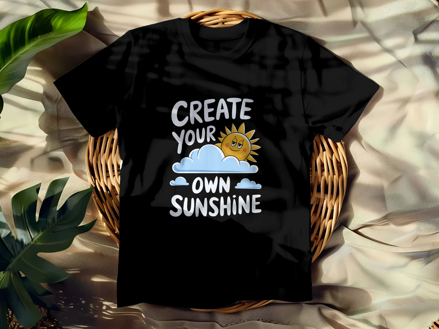 Create Your Own Sunshine Motivational Art Print