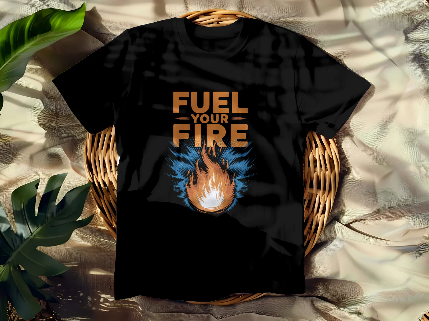 Fuel Your Fire - Motivational Graphic Design for Inspiration and Passion