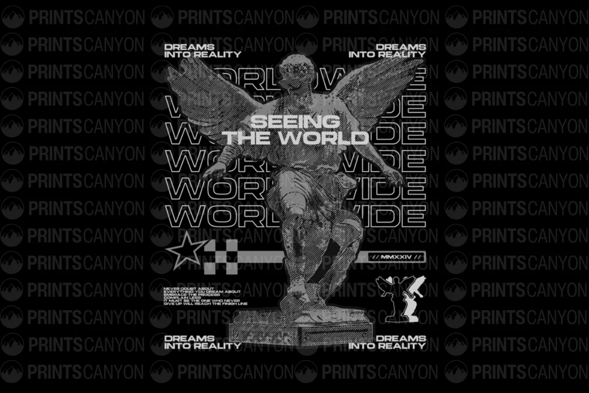 Seeing the World: Dreams Into Reality 2024 Wall Art Print