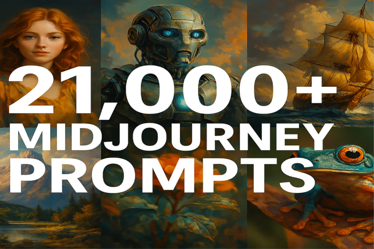 21000+ Midjourney Prompts for Stunning AI Art Creations