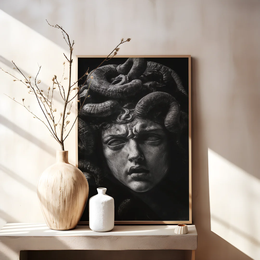 Intriguing Medusa Wall Art for Unique Home Decor and Statement Piece