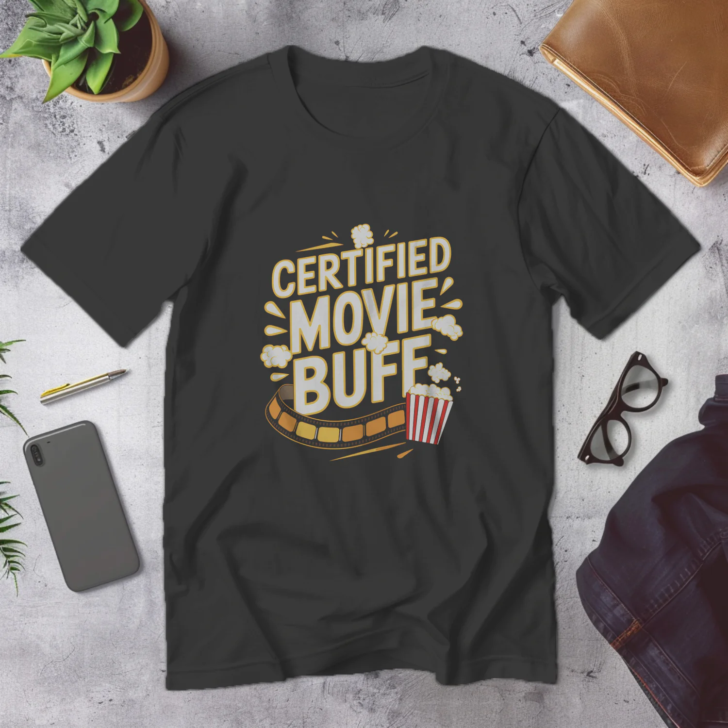 Certified Movie Buff Merchandise for Film Lovers and Cinema Aficionados