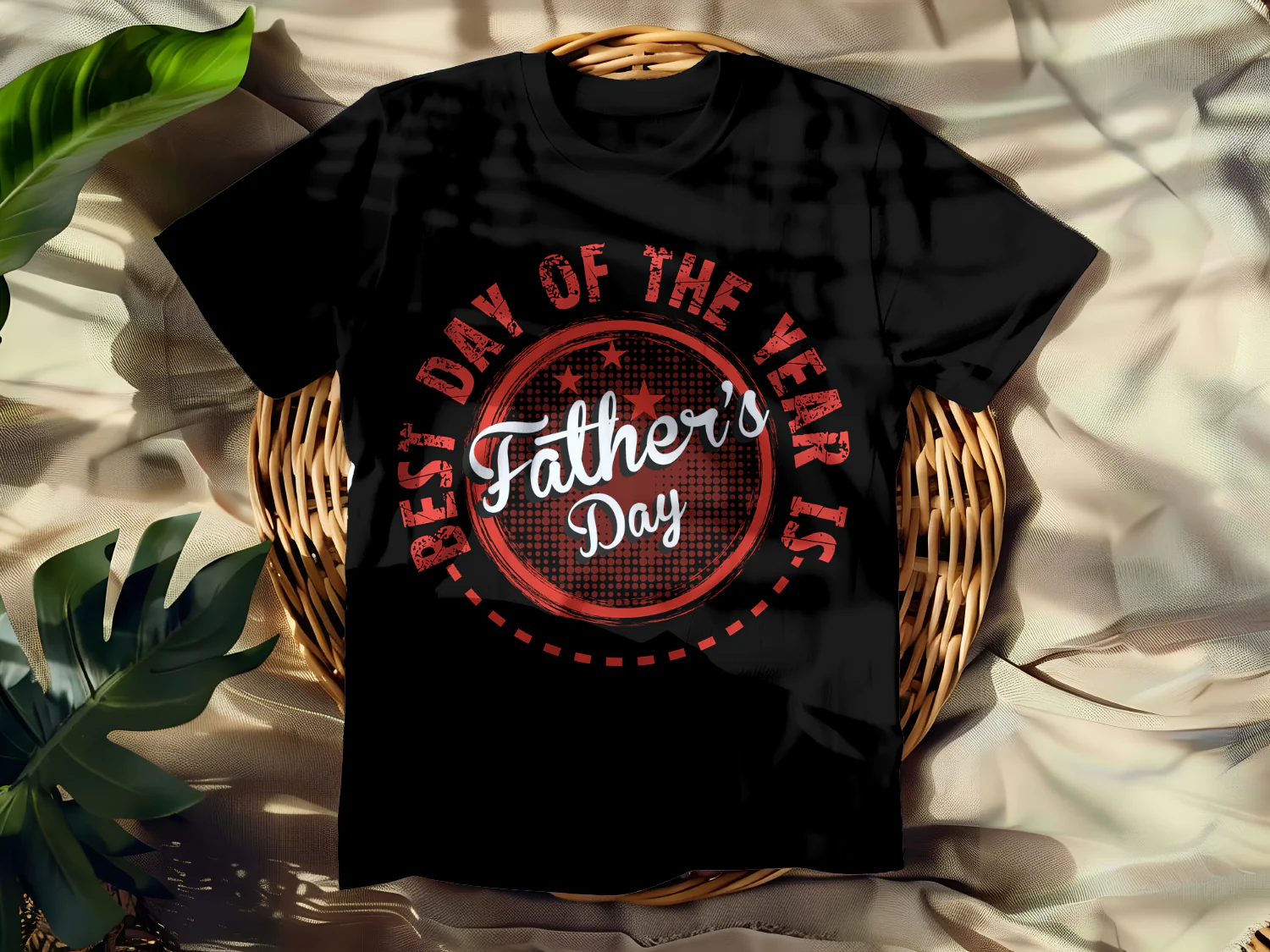 Best Day of the Year is Father's Day T-Shirt Design
