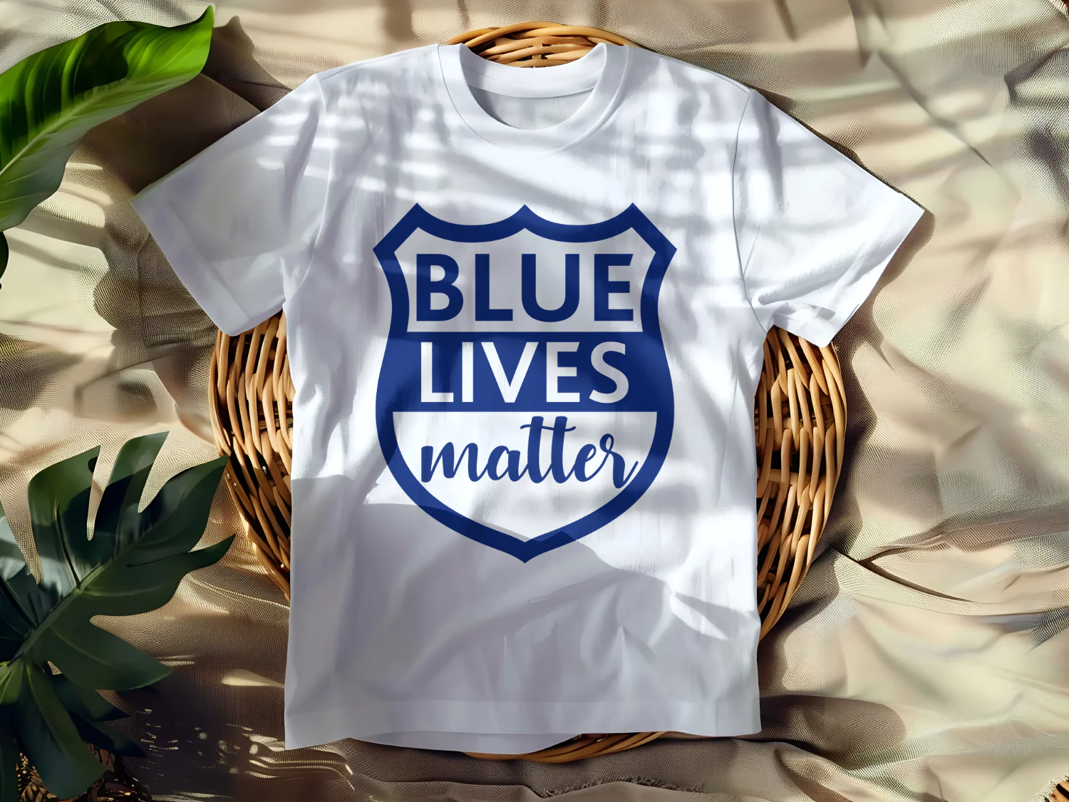 Blue Lives Matter T-Shirt Design for Support and Solidarity
