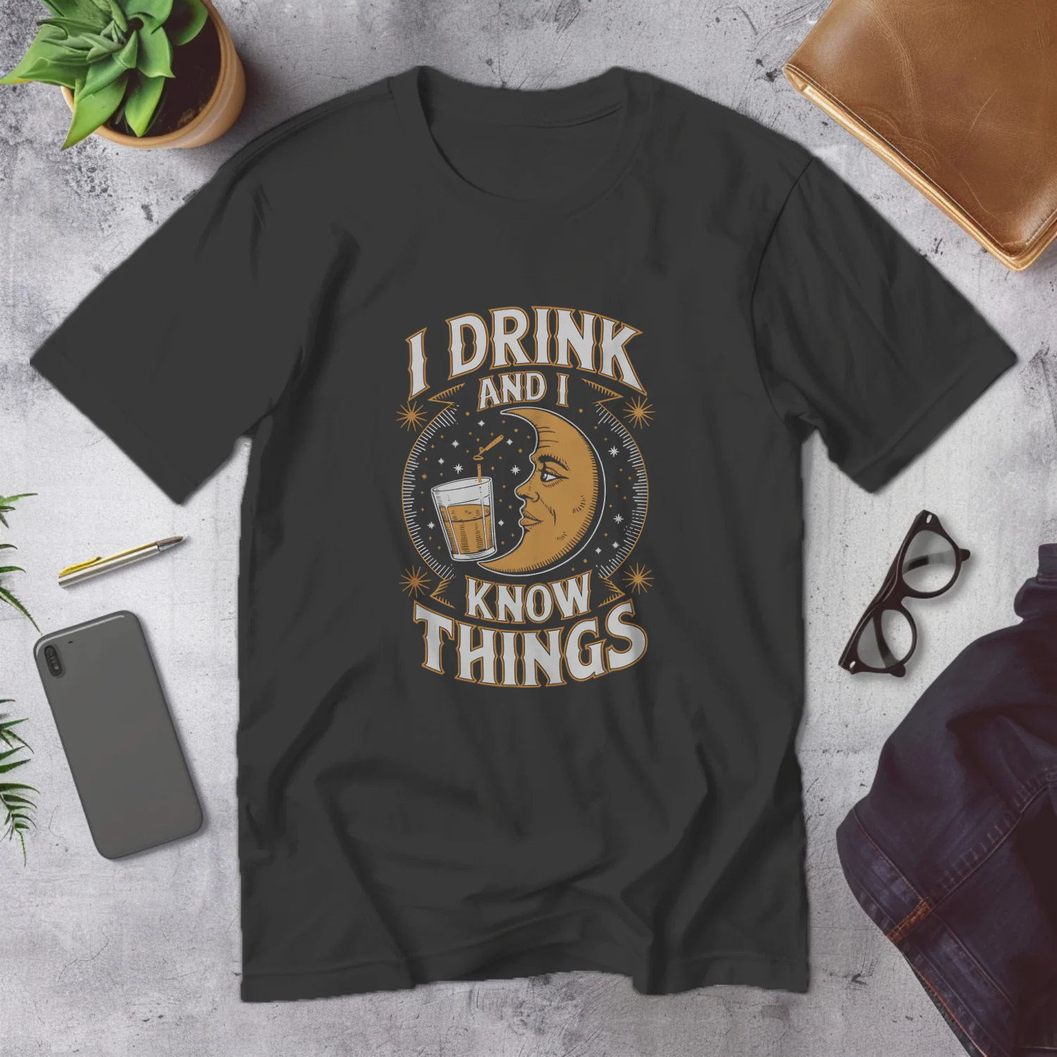 I Drink and I Know Things T-Shirt for the Wise and Witty Enthusiast