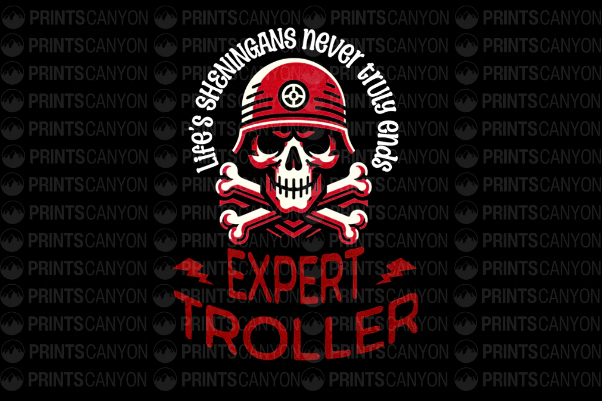 Expert Troller Life's Shenanigans Graphic Tee