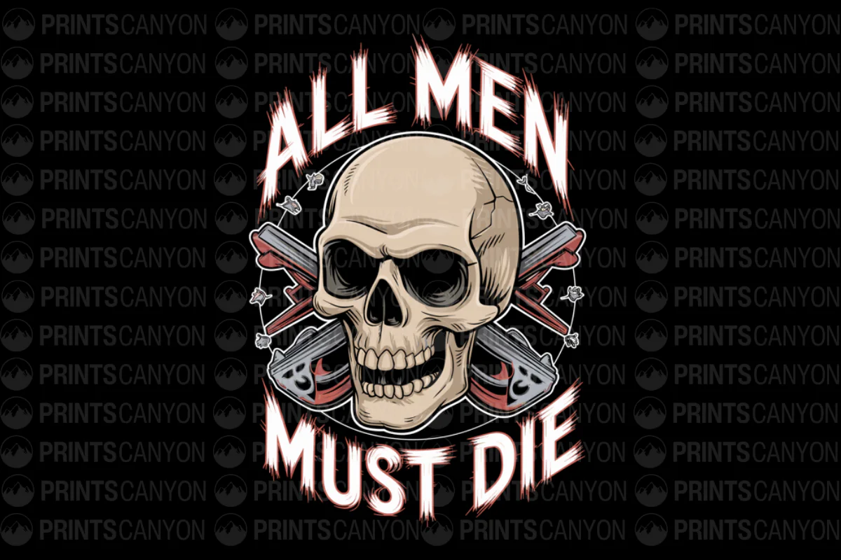 Skull and Guns Graphic Tee for Bold Statement Lovers