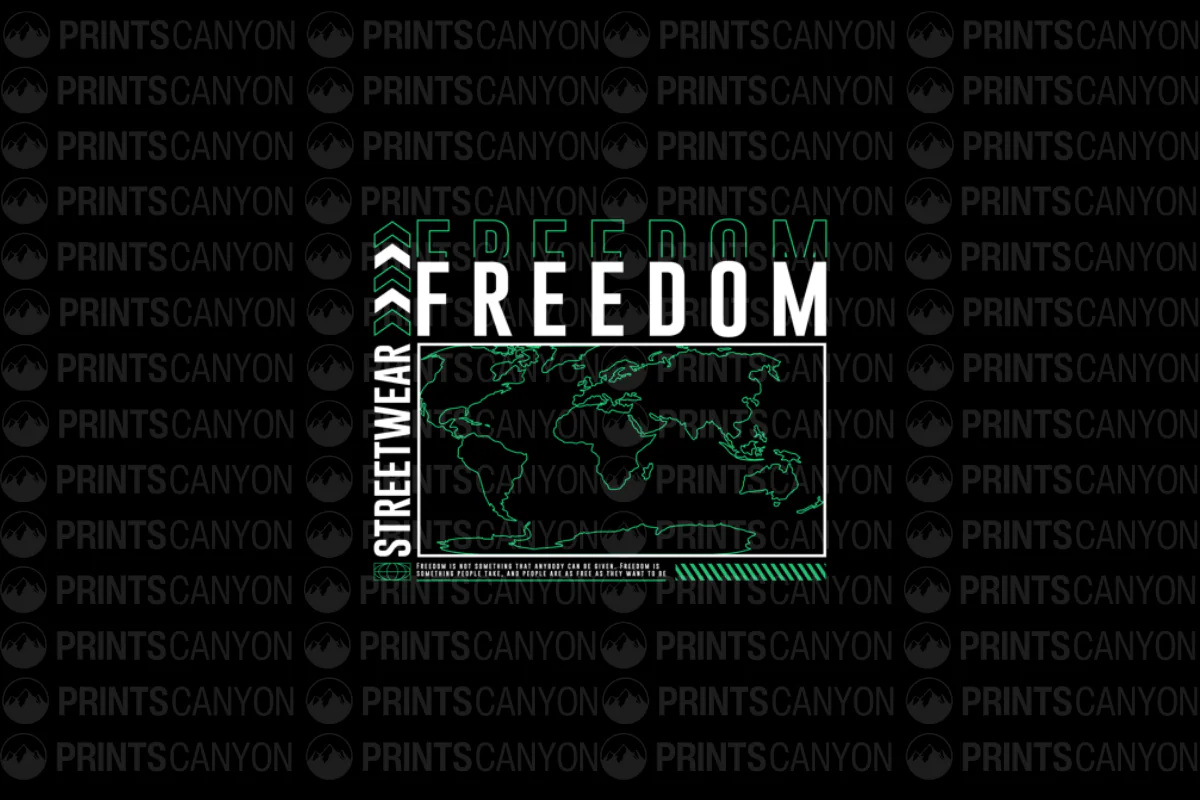 Streetwear Freedom Graphic Tee for Stylish Adventures