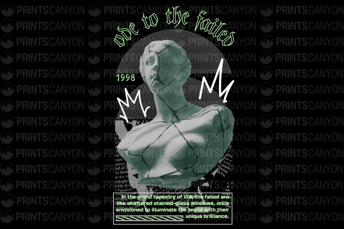 Ode to the Failed 1998 Art Print Celebrating Unique Brilliance in Life's Tapestry