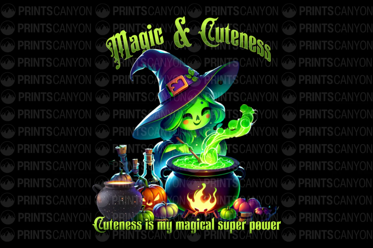 Magic and Cuteness Tshirt Design - Cuteness is My Magical Super Power