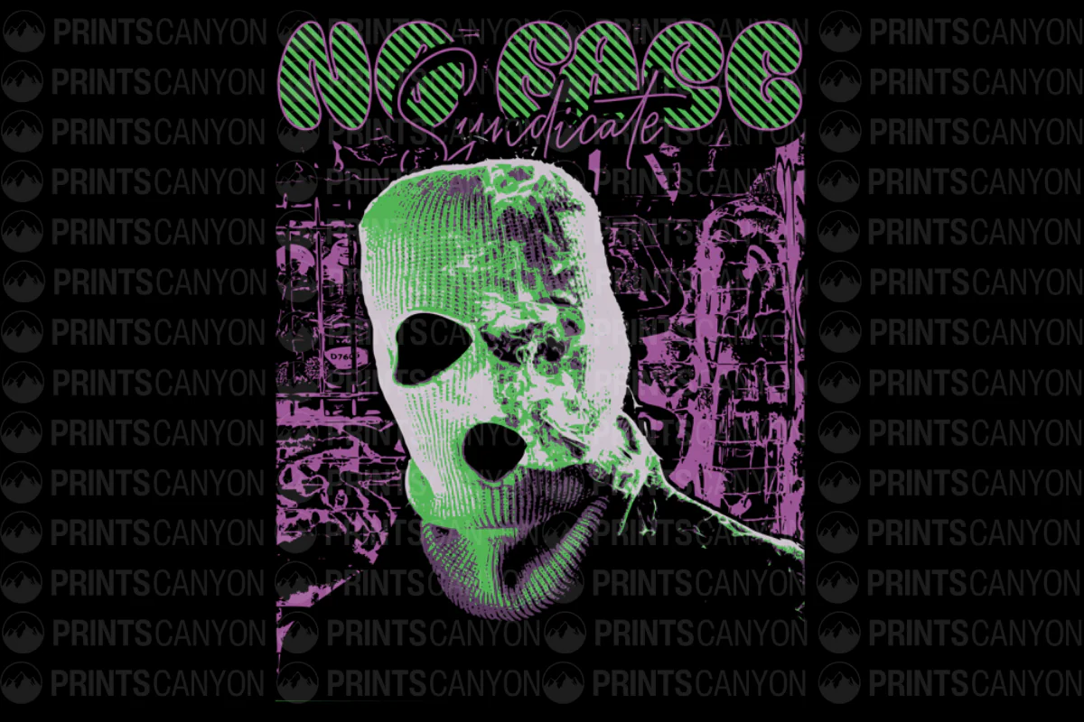 No Face Undicate Graphic Tee Design