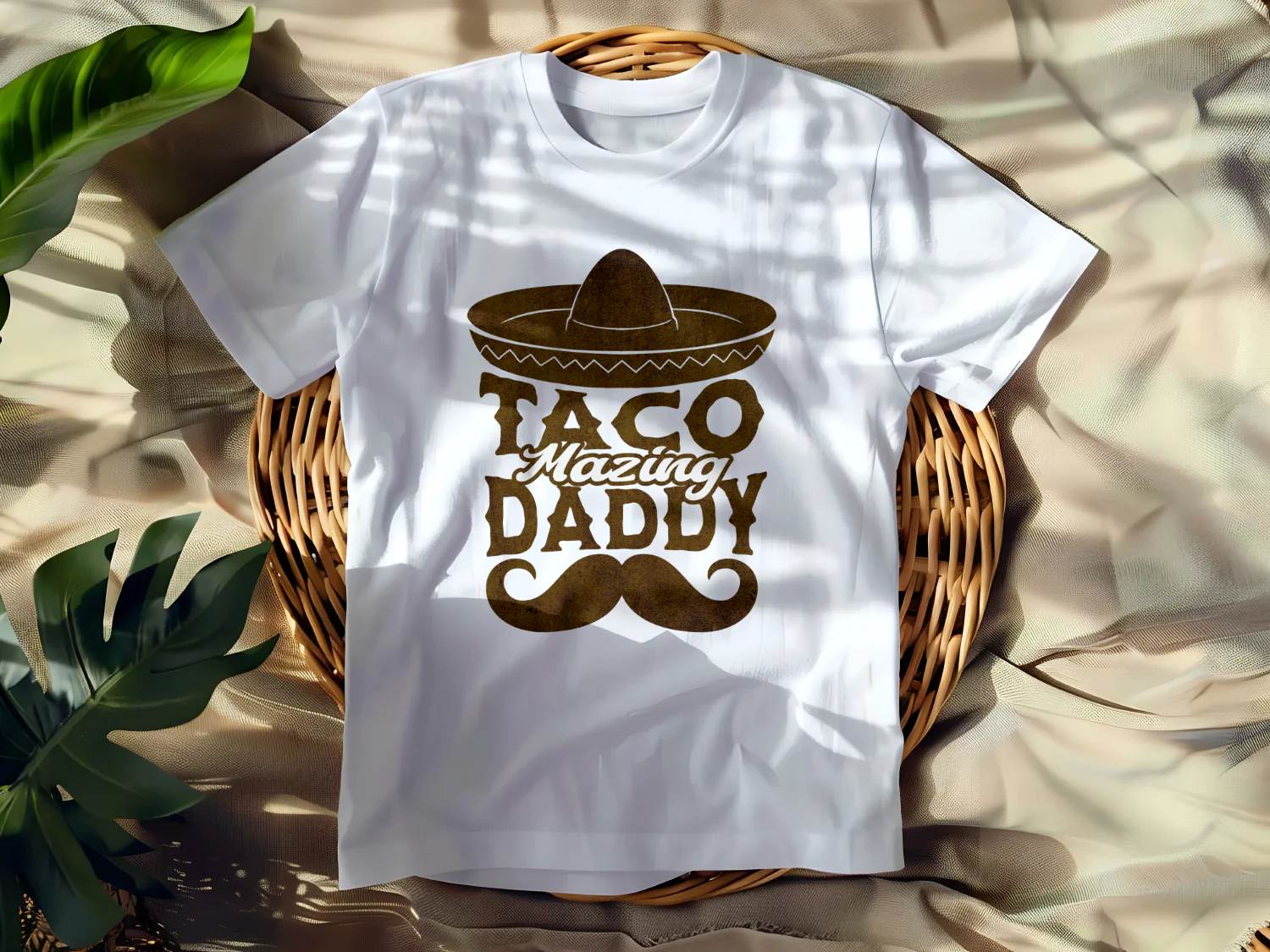 Taco Mazing Daddy Fun T-Shirt Design for Fathers Day or Taco Lovers