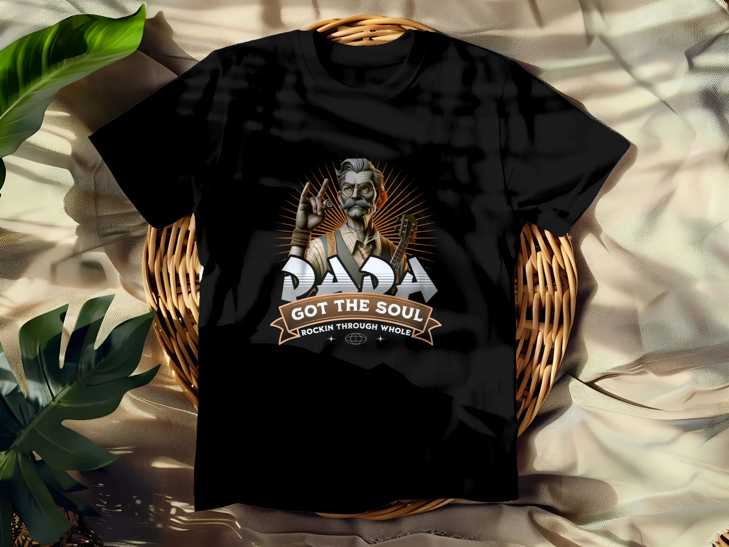 PADA Got The Soul Rockin' Through Whole T-Shirt Design
