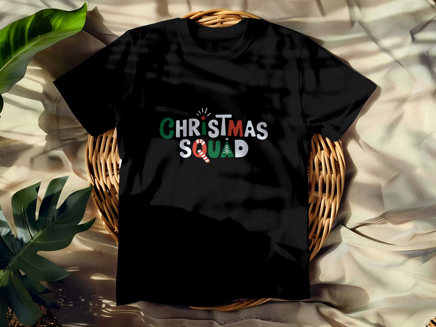 Christmas Squad T-Shirt Design for Holiday Cheer and Festive Fun