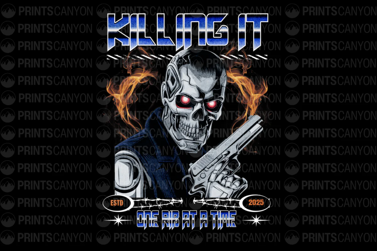Killing It One Rip At A Time Graphic T-Shirt 2025 Edition