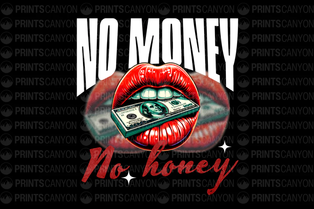 No Money No Honey Graphic Tee for Bold Fashion Statements