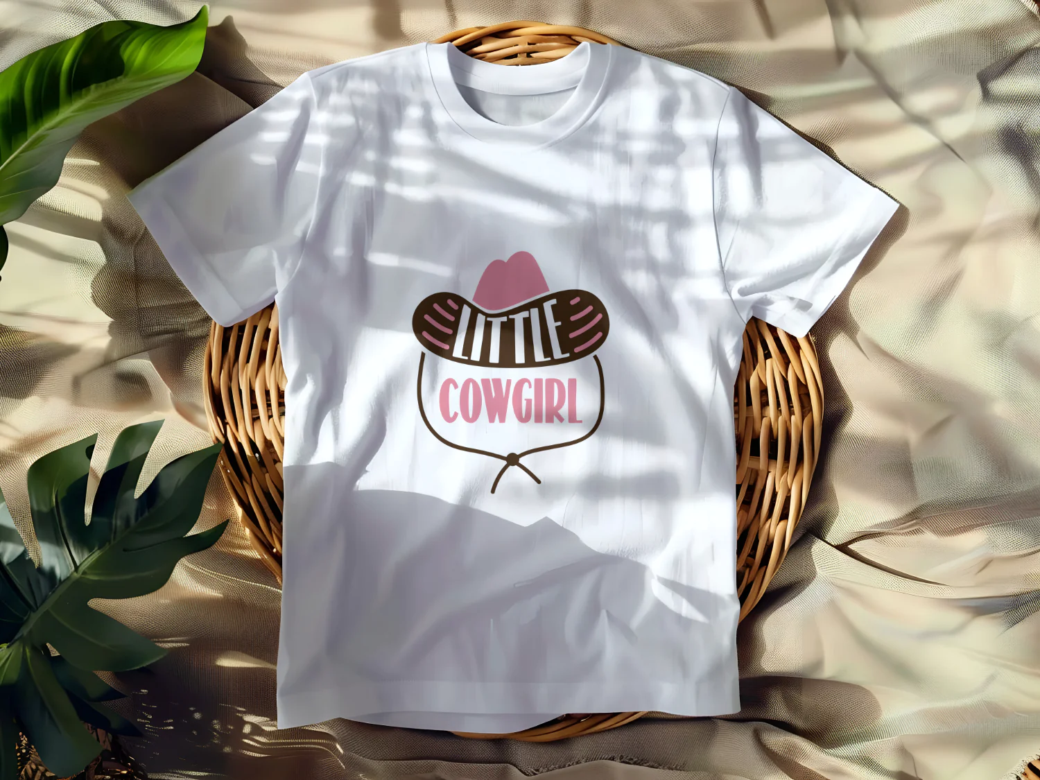 Little Cowgirl T-Shirt Design for Kids Fun and Stylish Apparel
