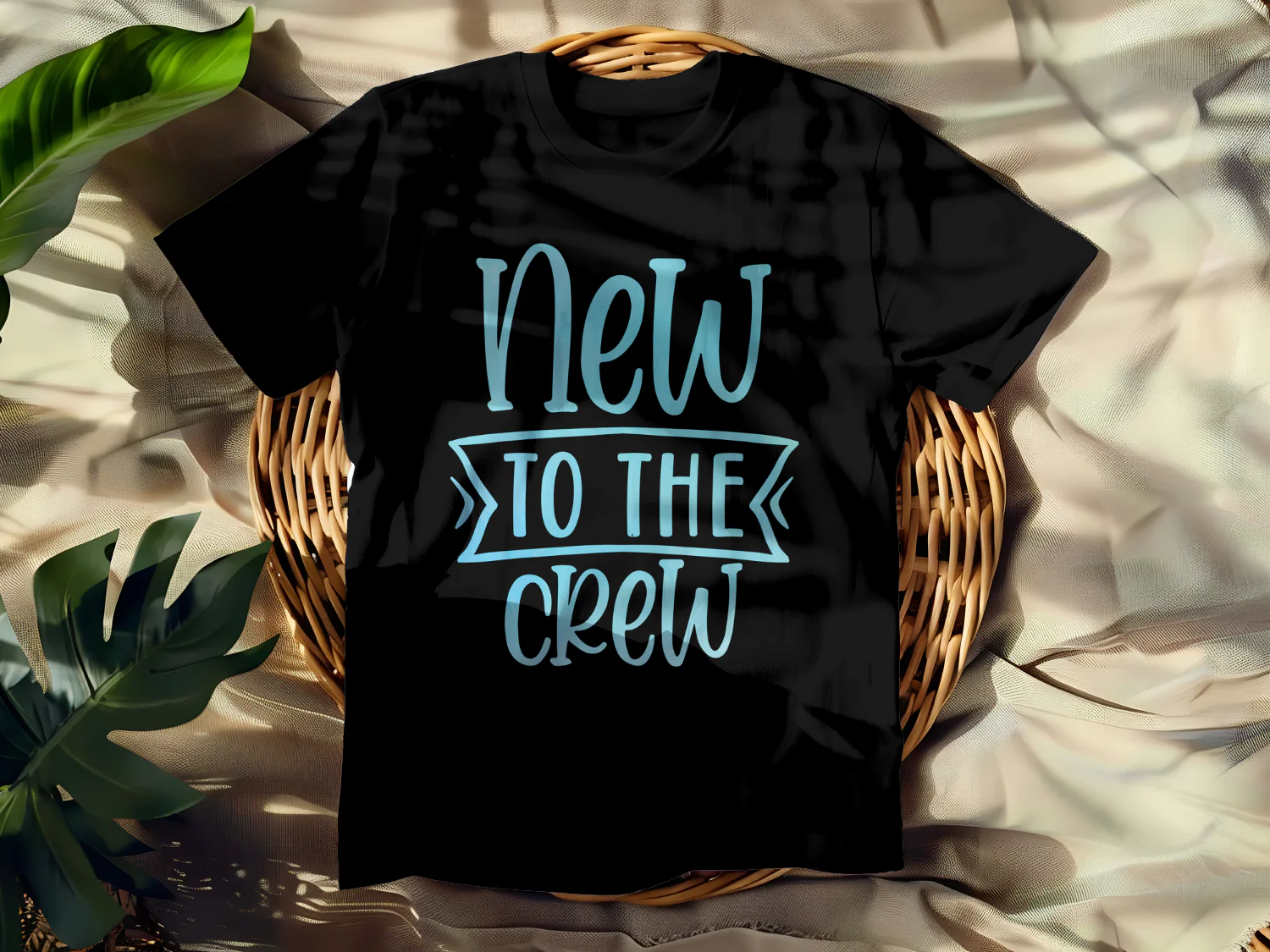 New to the Crew T-Shirt Design for Fun and Team Spirit