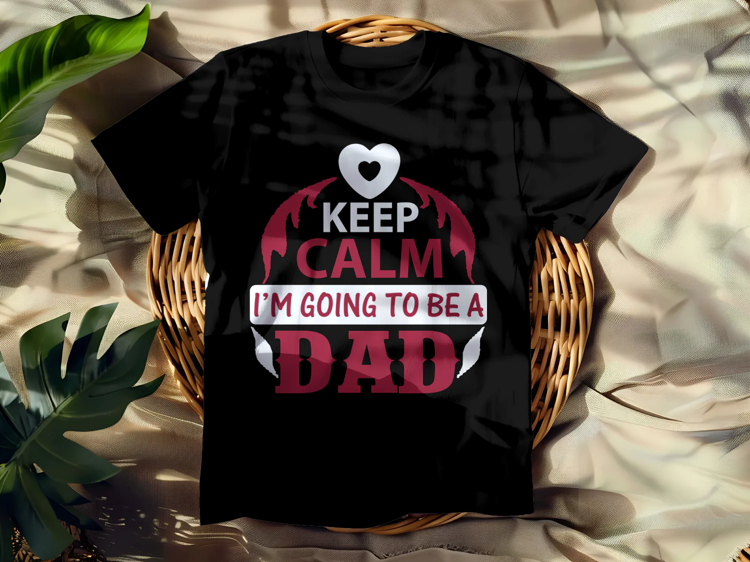 Keep Calm I'm Going to Be a Dad Tshirt Design