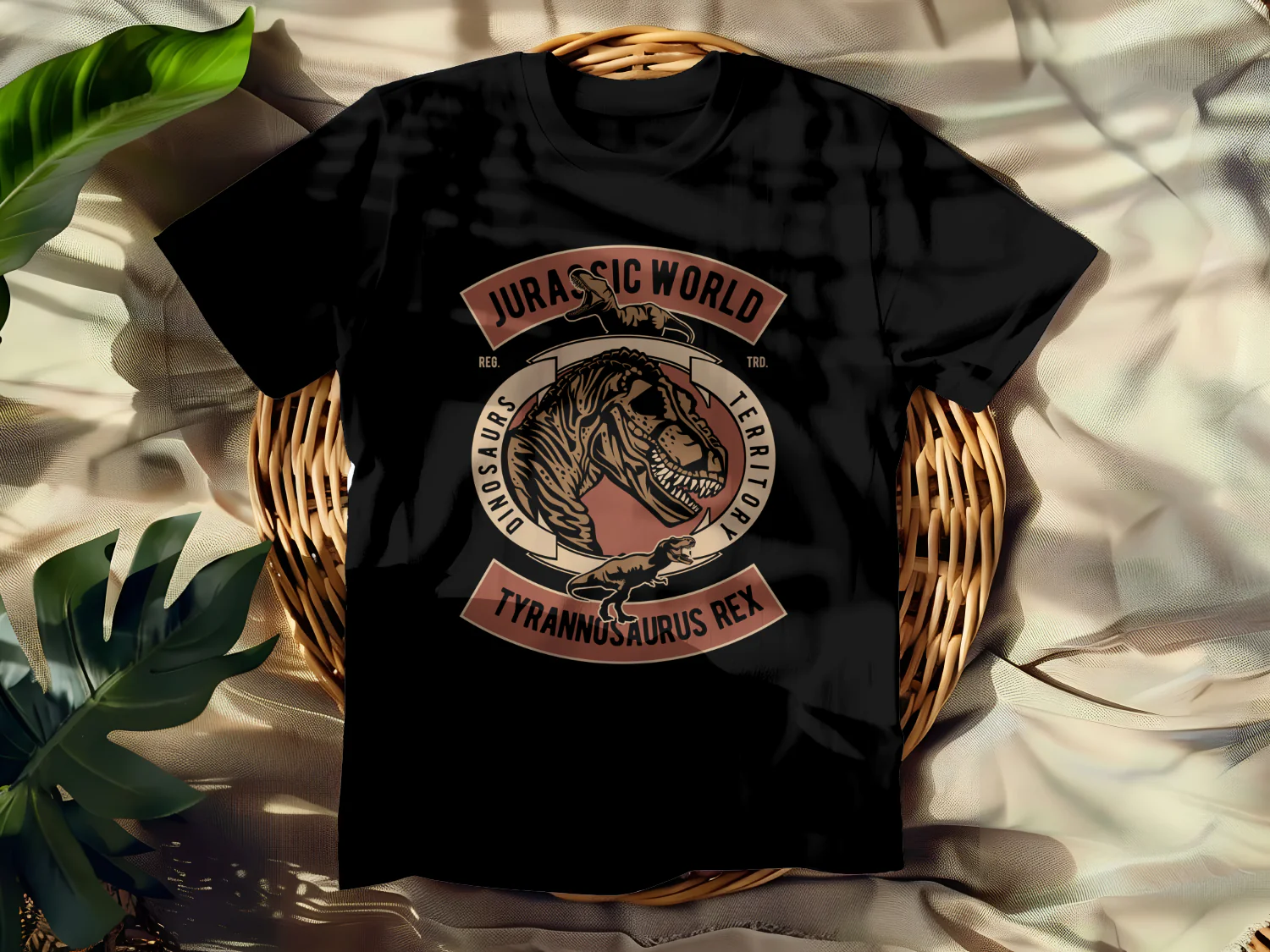 Jurassic World Tyrannosaurus Rex T-Shirt Design Graphic Print File