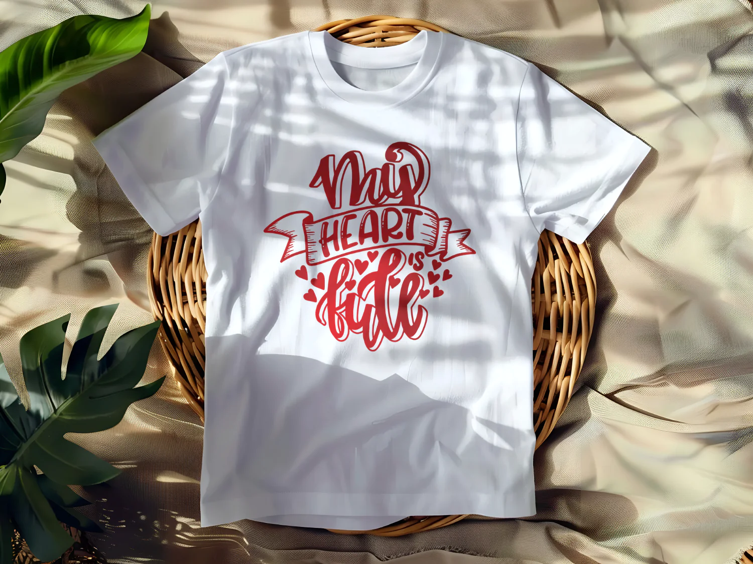 My Heart is Full T-Shirt Design Digital File