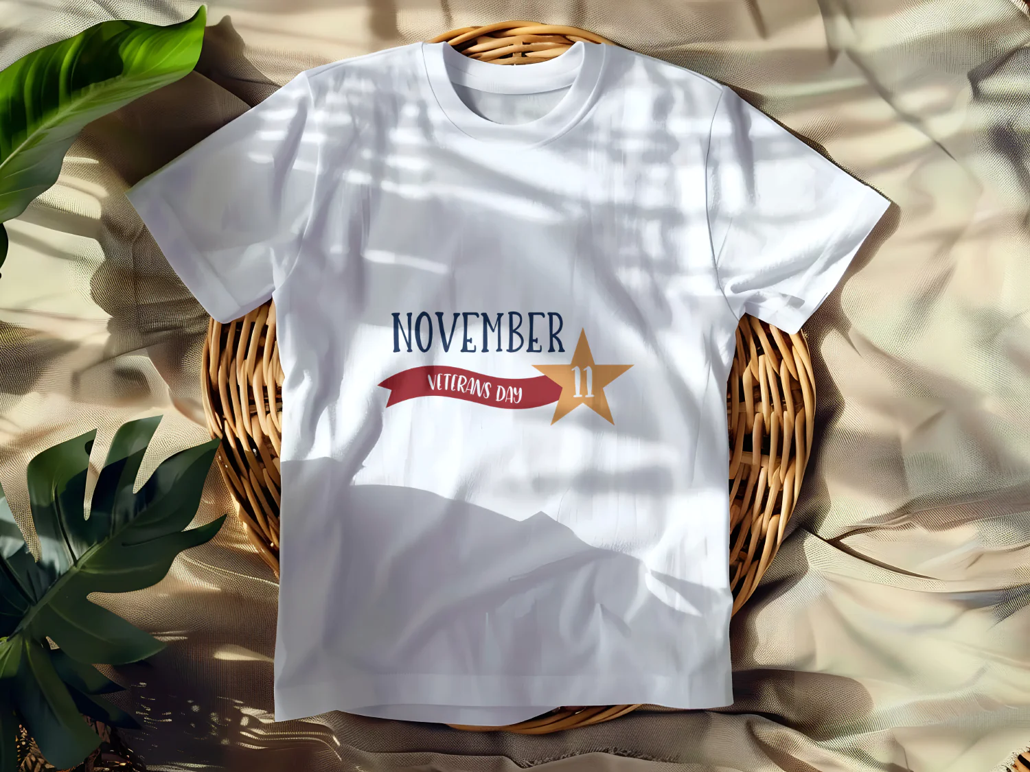 Veterans Day November 11 T-Shirt Design Printable File