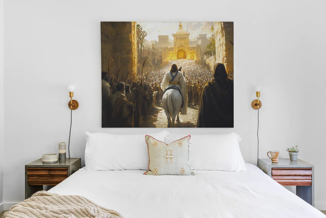 Jesus The Messiah Majestic Entrance: A Celebration of Triumph and Reverence in Ancient Times