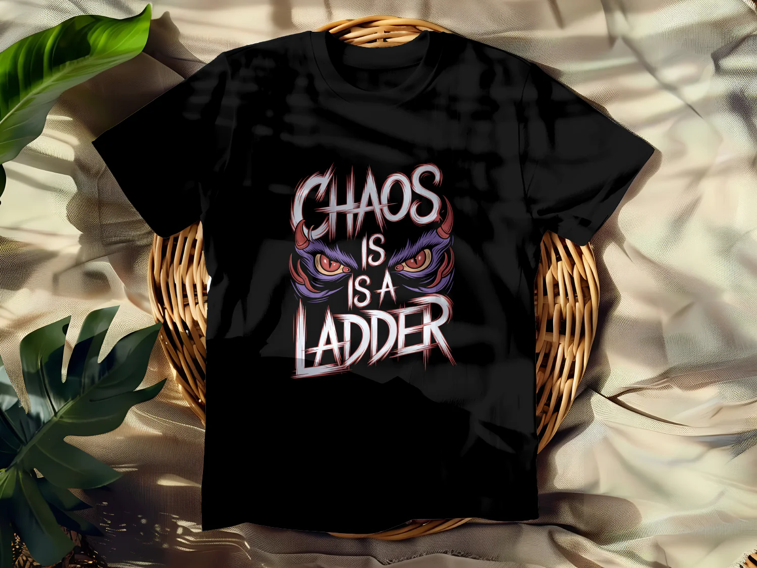 Chaos is a Ladder T-Shirt Design