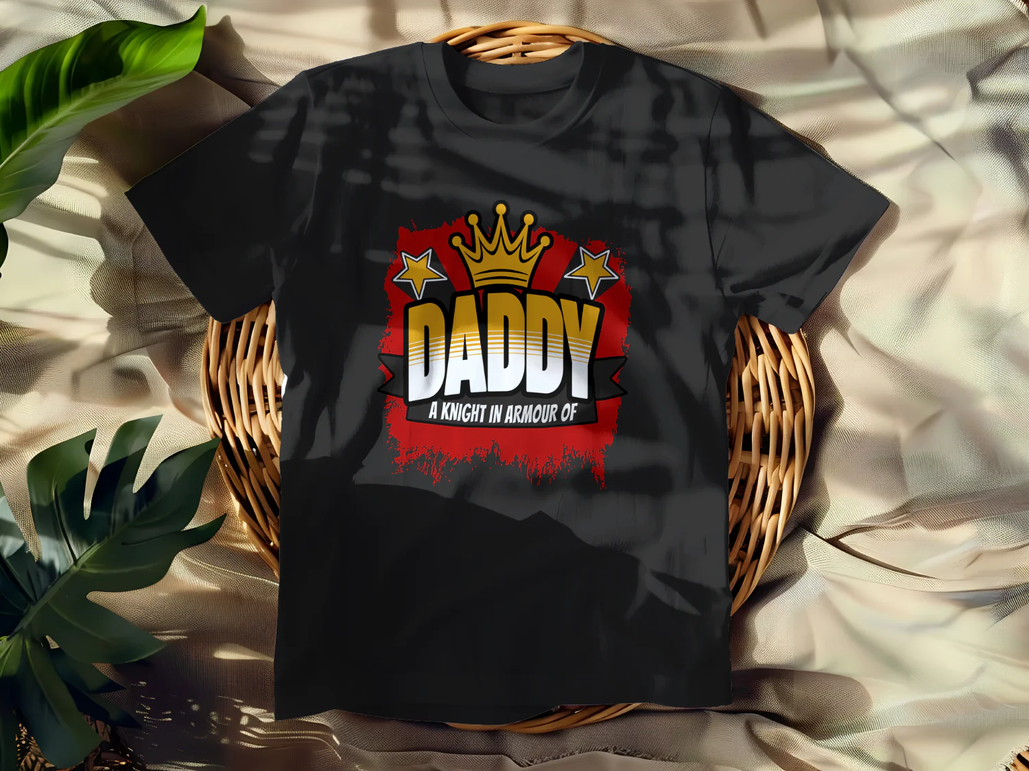 Daddy A Knight in Armour of Love T-Shirt Design