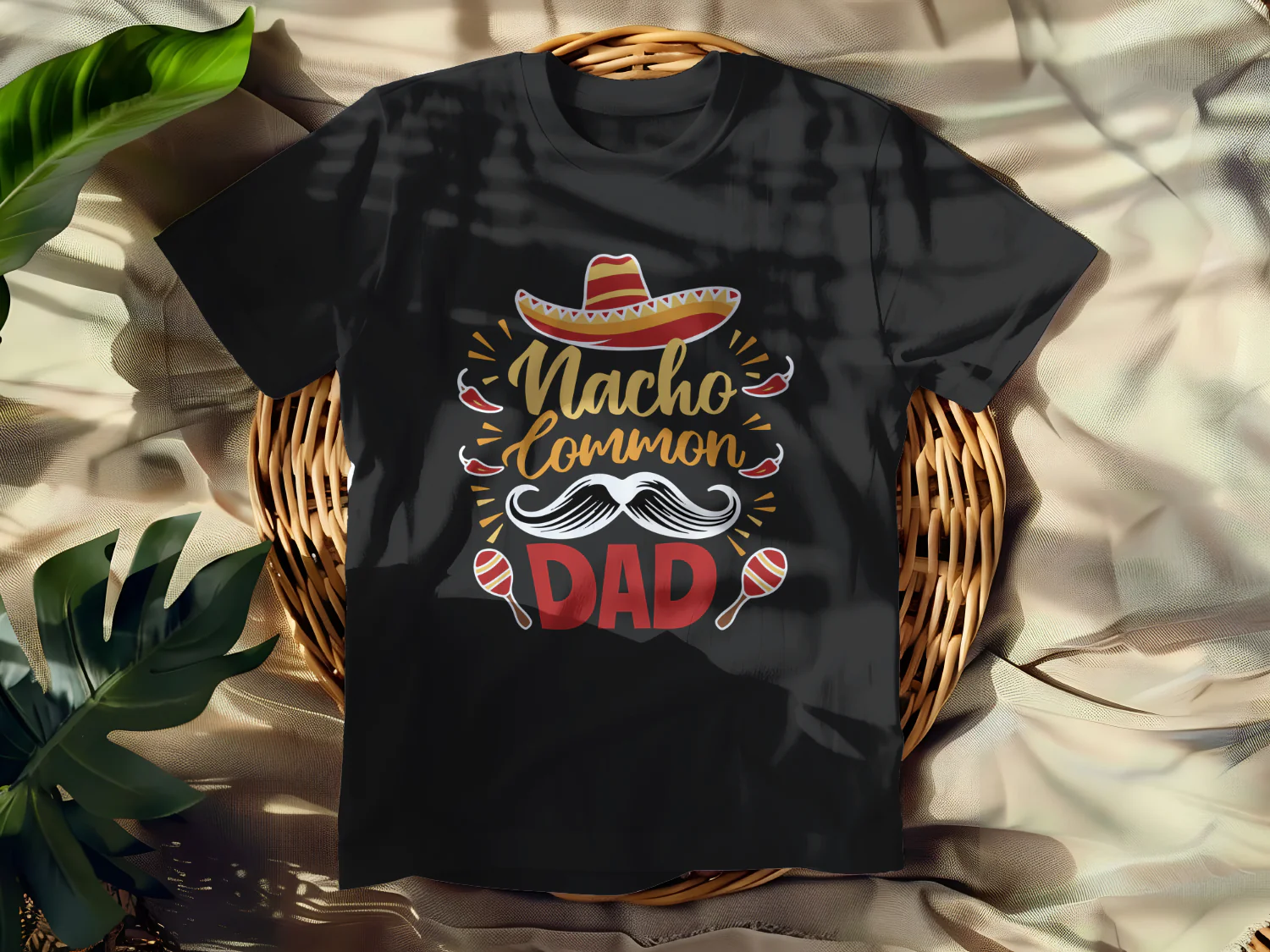 Nacho Common Dad T-Shirt Design for Fun Celebrations and Gifts