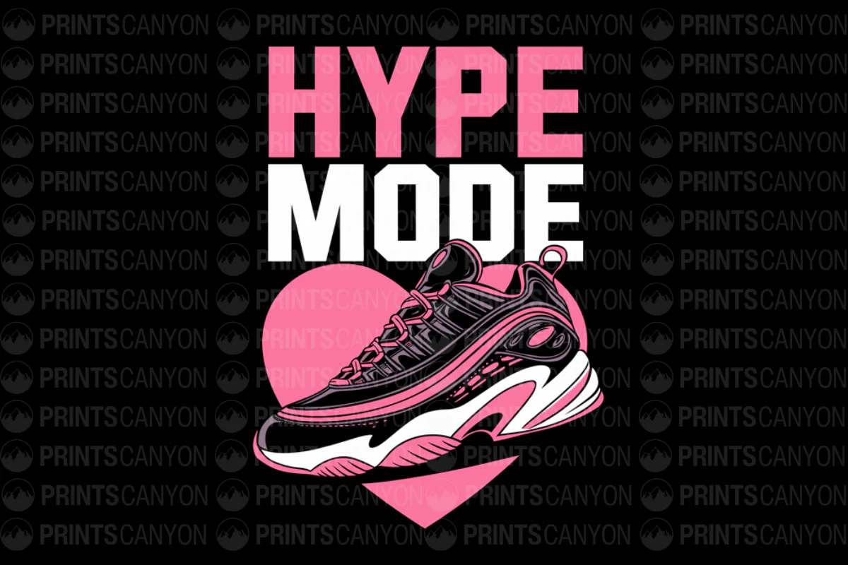 Hype Mode Pink Sneaker Graphic Tee for Trendsetters and Fashion Enthusiasts