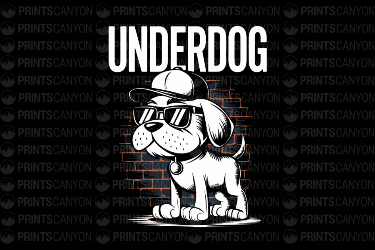 Cool Underdog Dog Graphic Tee for Dog Lovers and Animal Enthusiasts