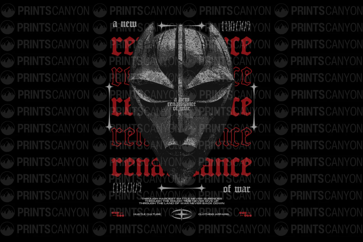 Warrior Spirit: A New Renaissance of Strength T-Shirt Design