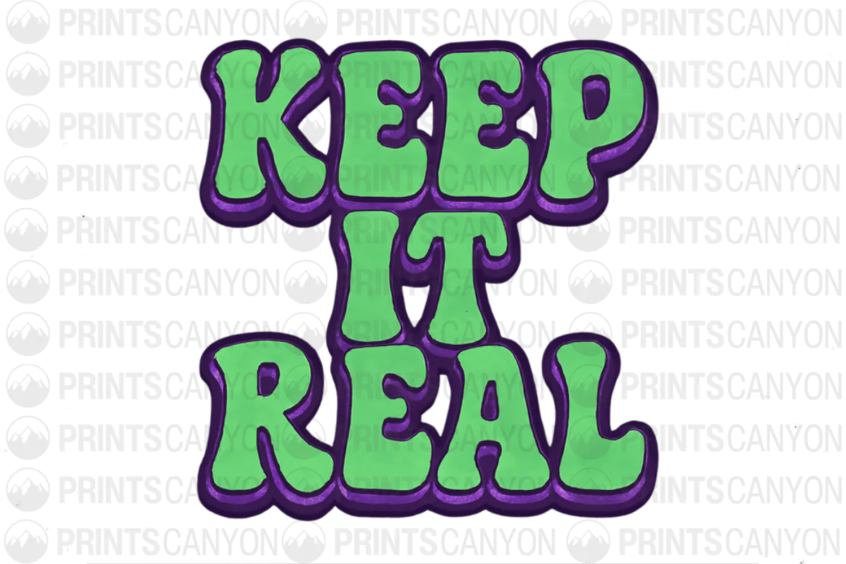 Keep It Real Colorful Wall Art for a Fun and Vibrant Home Decor
