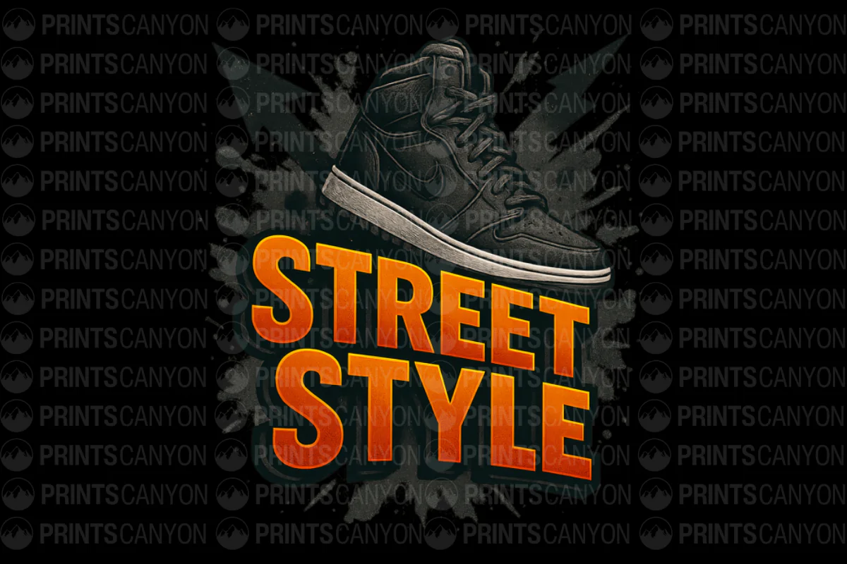 Street Style Sneaker Graphic Tee for Urban Fashion Lovers