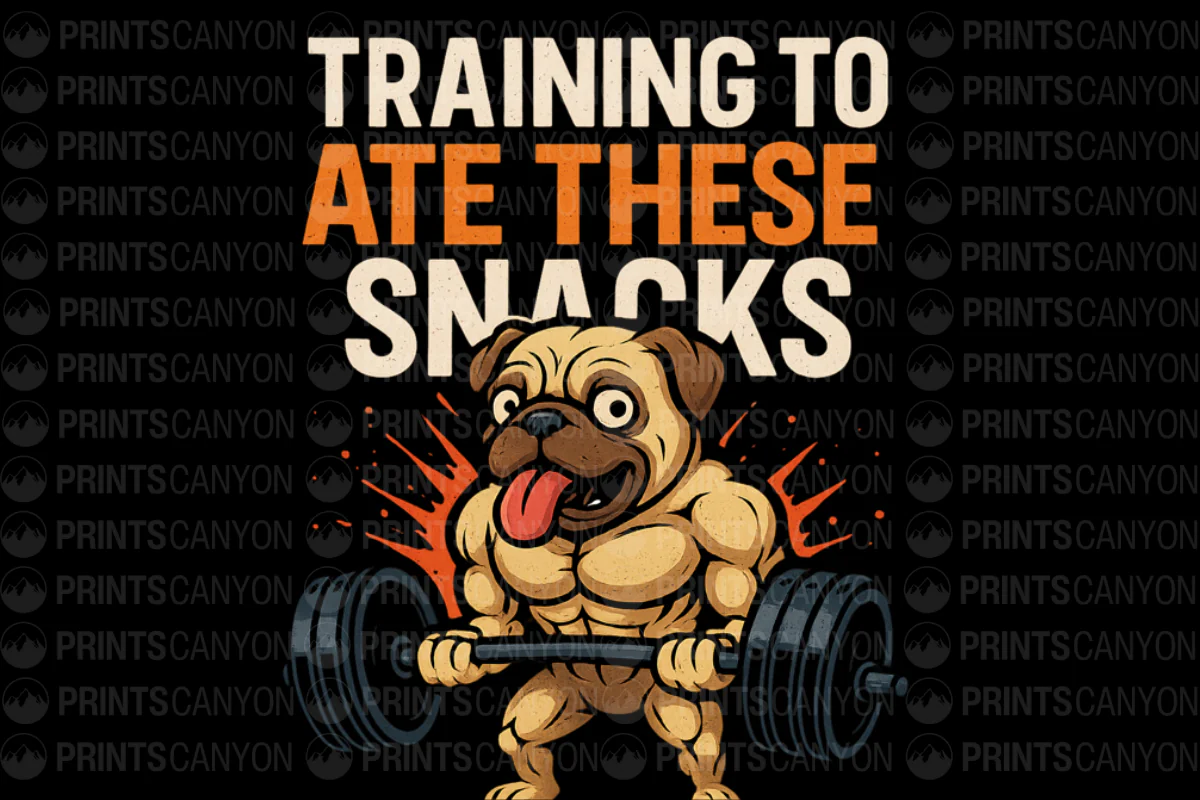 Fitness Pug: Training to Conquer Snacks in Style
