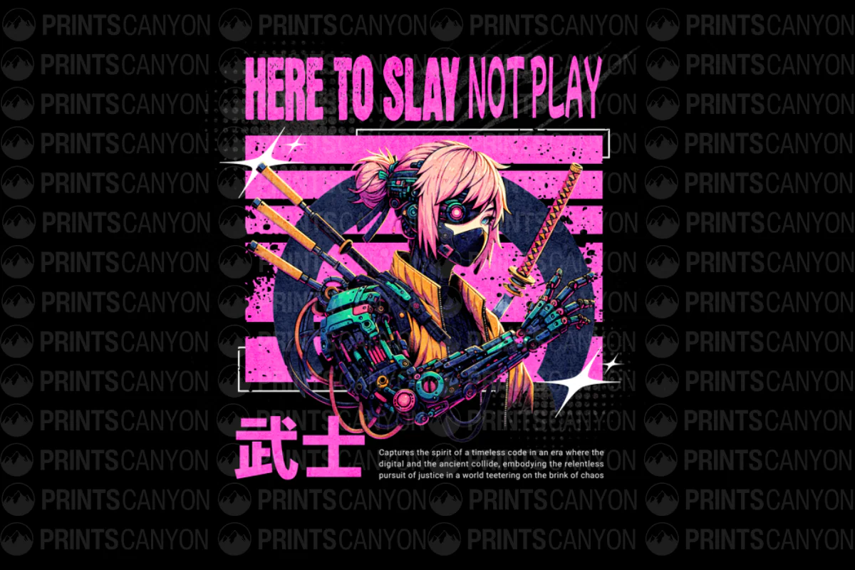 Cyber Samurai: Here to Slay Not Play - Embrace the Fusion of Digital and Ancient Justice