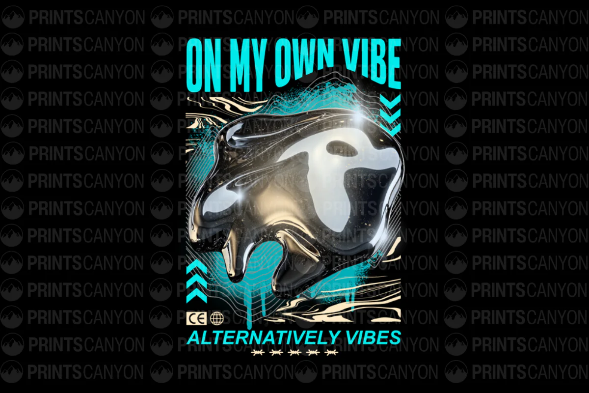 On My Own Vibe Graphic Tee - Alternatively Vibes Edition