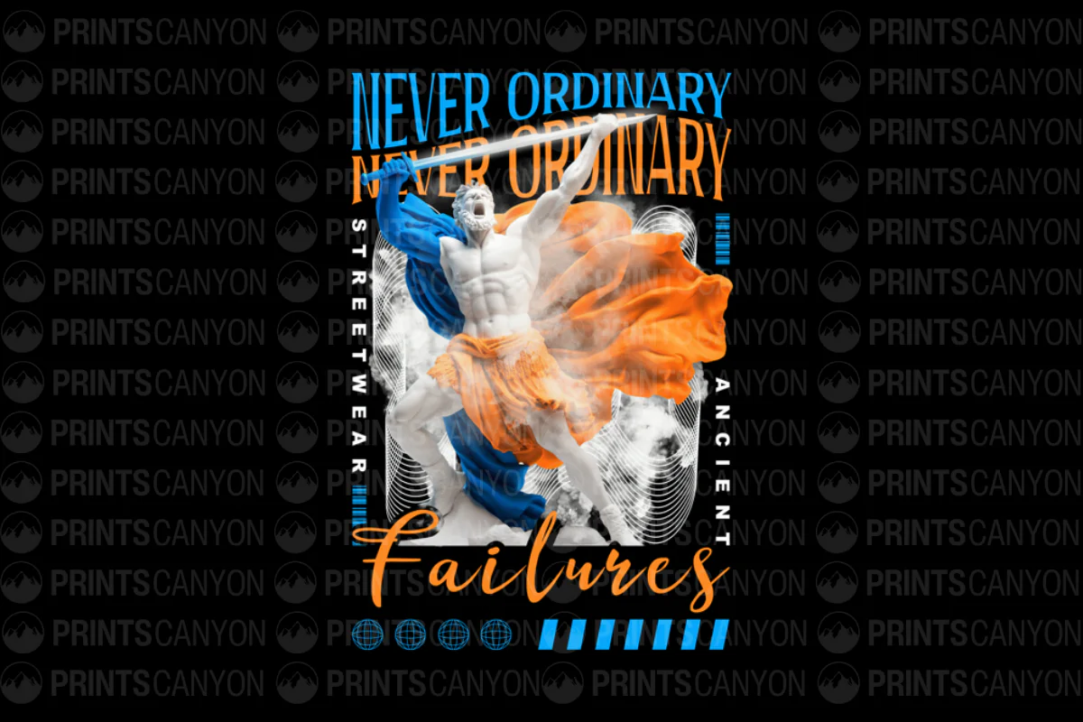 Never Ordinary Streetwear: Failures of the Ancient ٭ Bold Statement Fashion ٭ Unique Design
