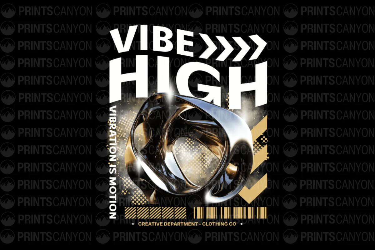 Vibe High Graphic Tee for Trendsetters and Creative Souls