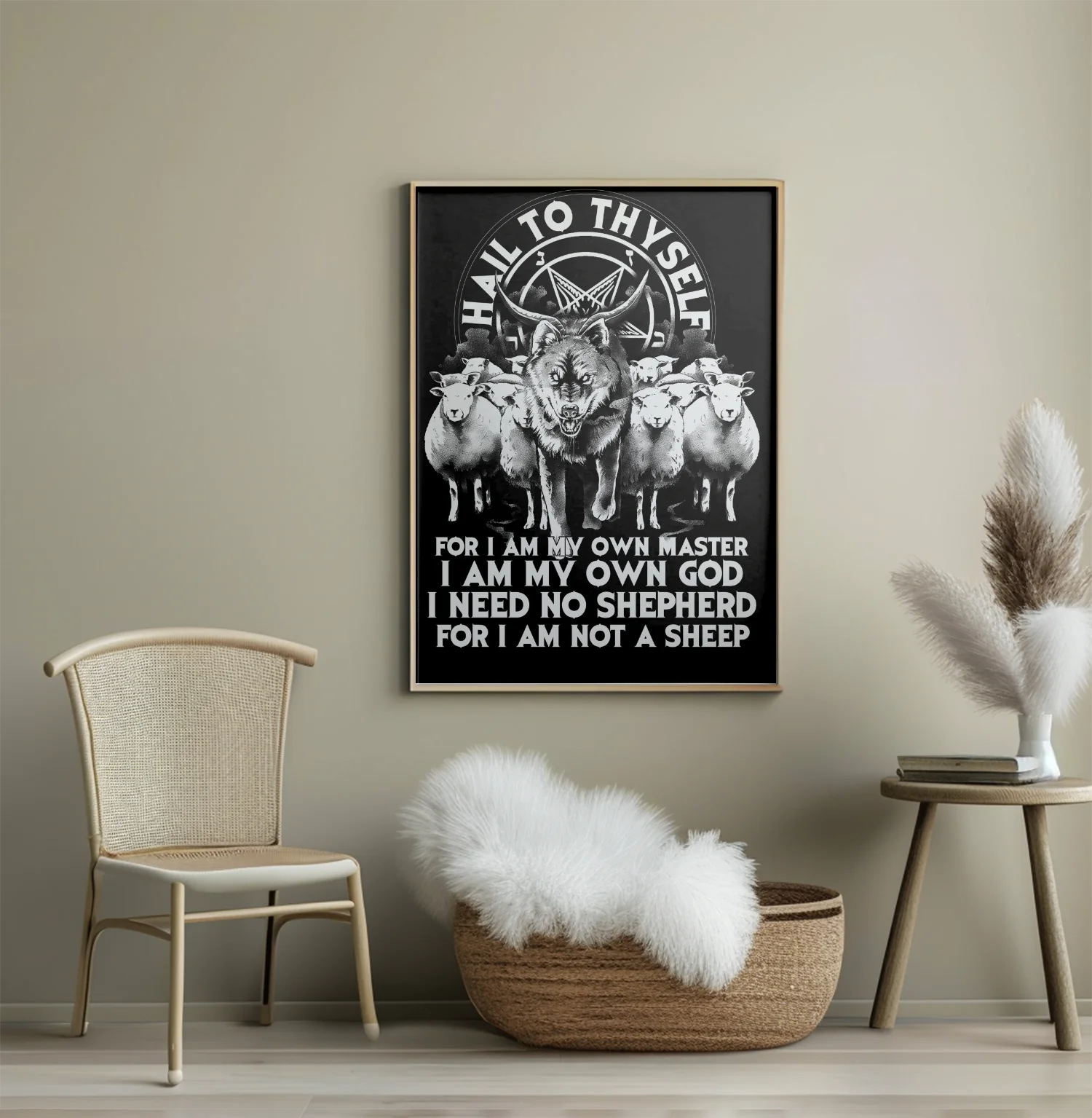 Hail to Thyself Empowering Graphic Tee for Independent Spirits