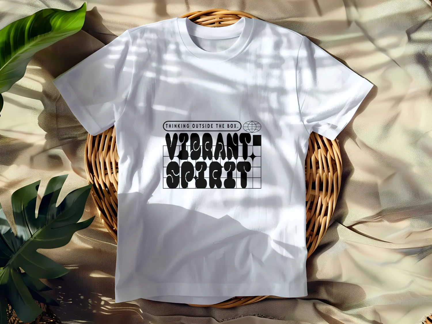 Thinking Outside the Box T-Shirt Design Printable Digital File