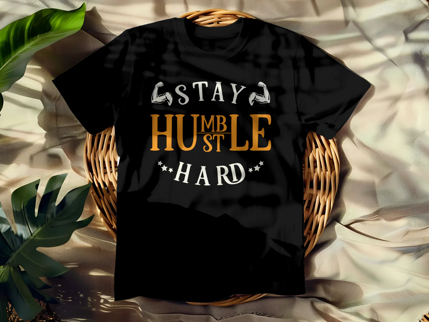 Stay Humble Hustle Hard T-Shirt Design